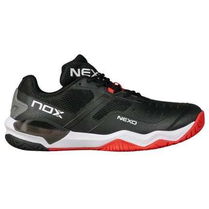 Nox Lux Nexo Black/Lava Red Pickleball Shoes