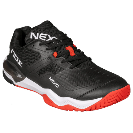 Nox Lux Nexo Black/Lava Red Pickleball Shoes